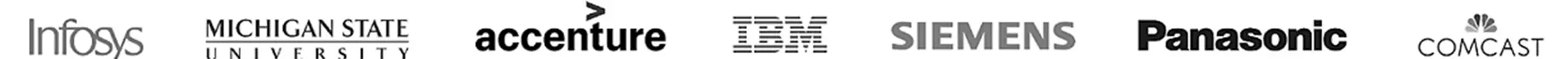 Logos of organizations that trust ManageEngine